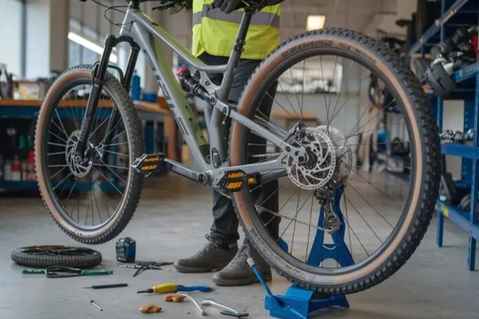 How_to_Install_Hybrid_Bike_Tires_on_Mountain_Bike